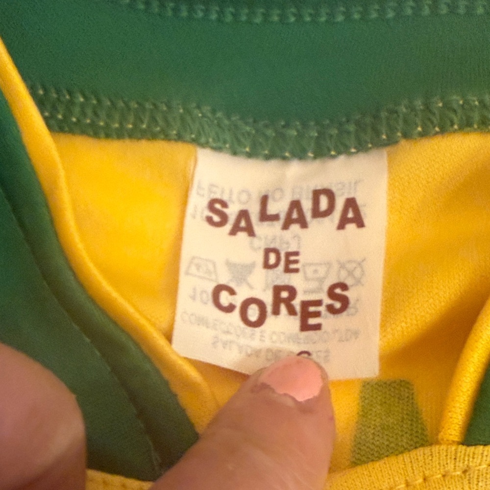 Kids Brazil Soccer Neymar Jr. Jersey - Yellow & Green - Picture 3 of 9